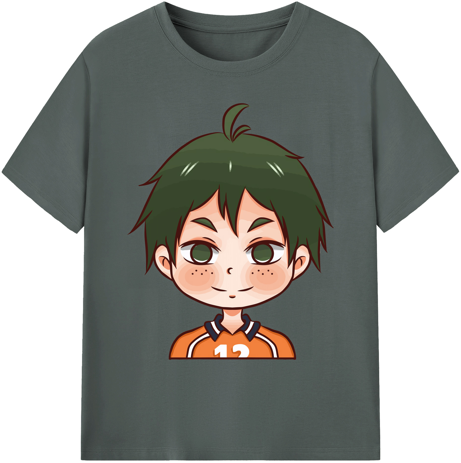 （画像用） ハイキュー!! Haikyu!! 綿100％ メンズ半袖Tシャツ｜肌触りやわらか＆通気性
